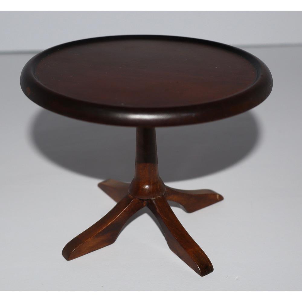 Angelina Ballerina American Girl Pleasant Wood Pedestal Living Parlor Table 2000 - Picture 2 of 9